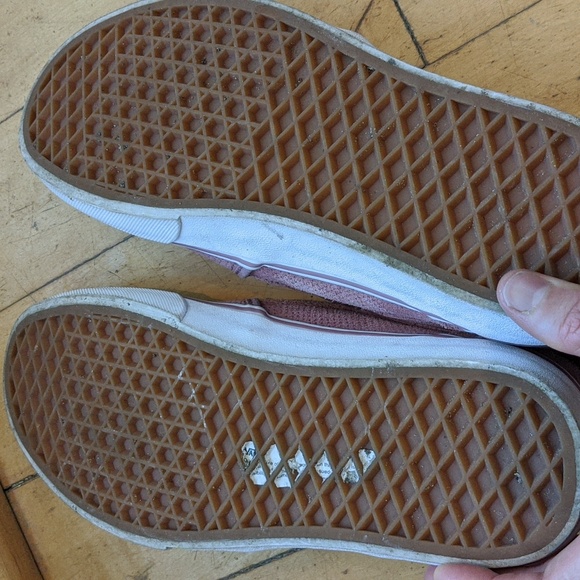 Pink Vans slip ons - Picture 3 of 4